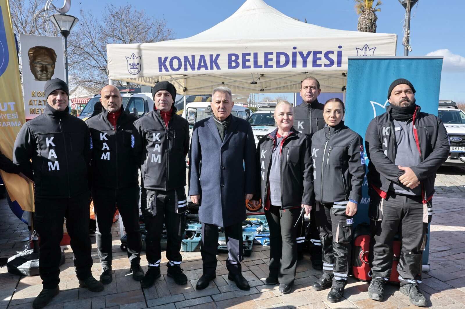 Konak Belediyesi Arama Kurtarma ekibi