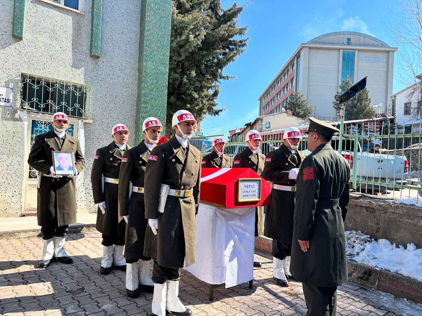 Kore Gazisi Yusuf Anıl Cenaze Töreni