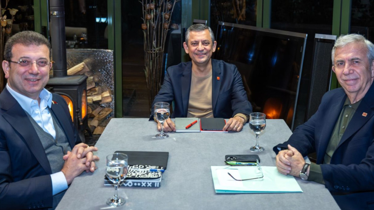 Mansur Yavaş Ekrem Imamoğlu Özgür Özel