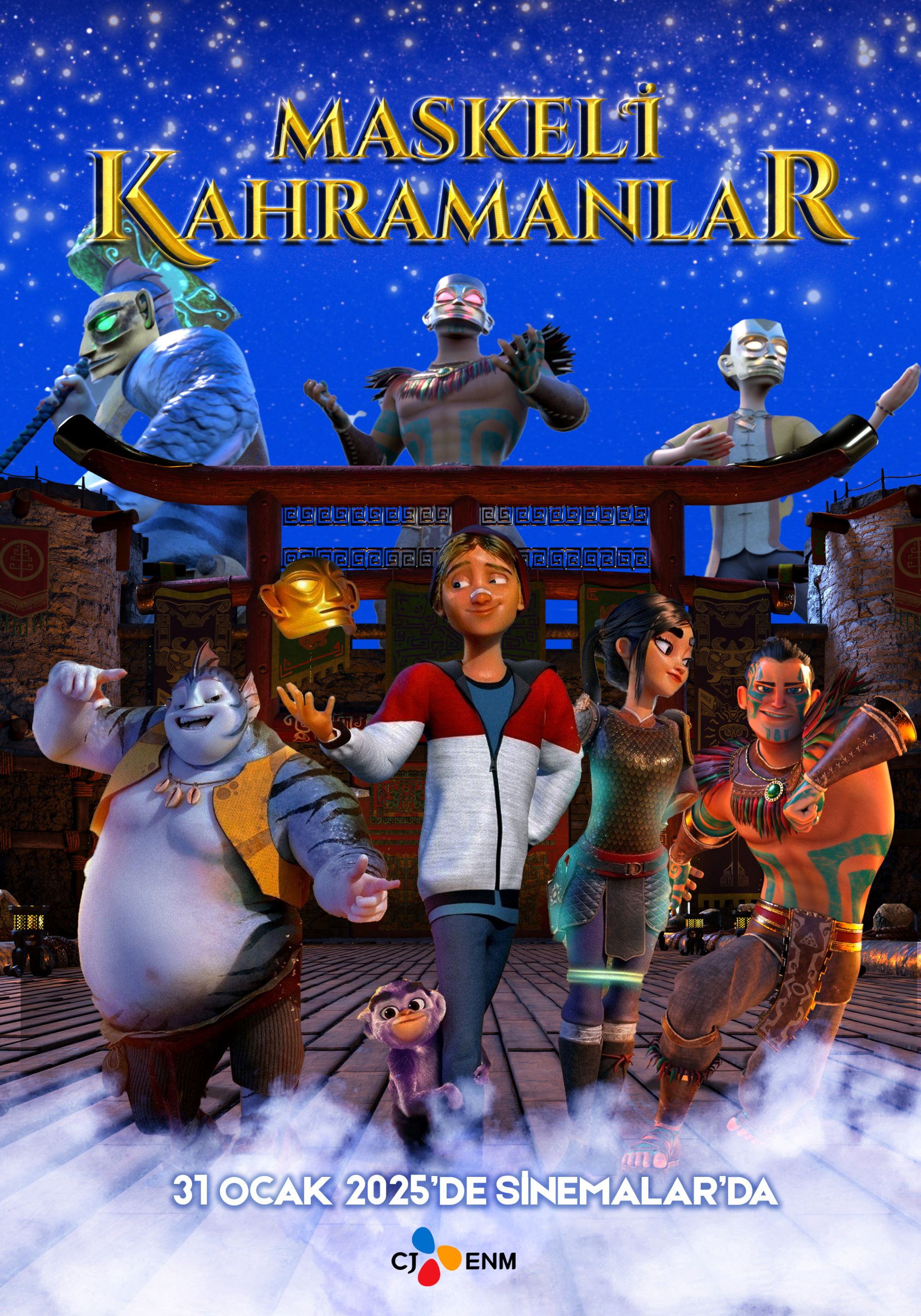 Maskeli Kahramanlar (Heroes Of The Golden Mask) (Animasyon)