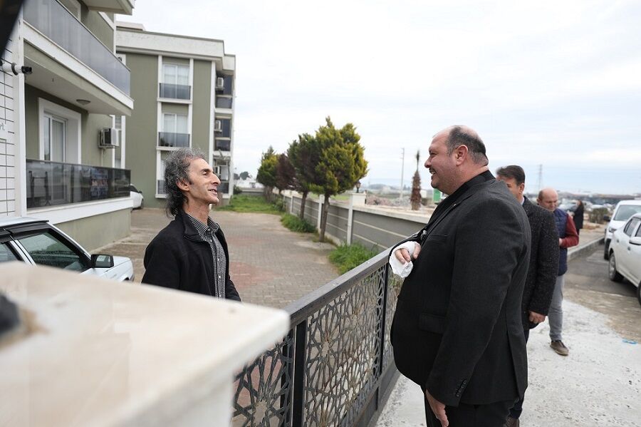 Menderes asfalt çalışması