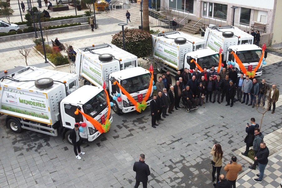 Menderes ikinci etap araç alımı