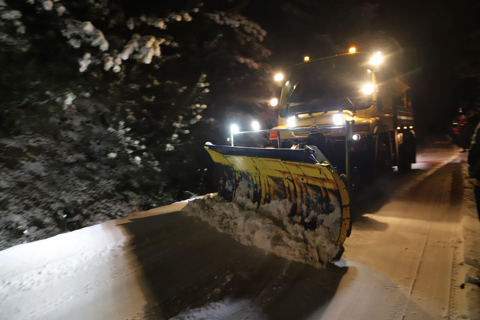 Ödemiş kar yağışı