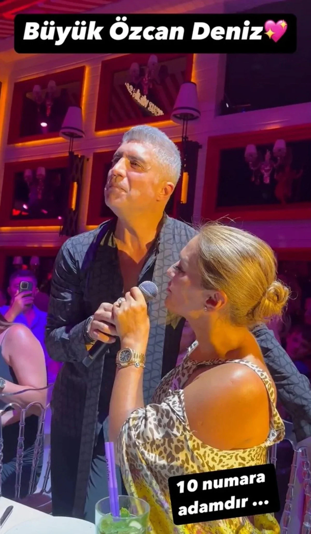 Demet Akalın Özcan Deniz’e Destek Verdi