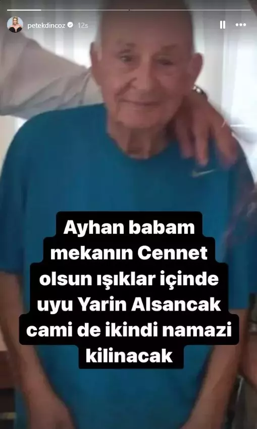 Petek Dinçözün Dedesi