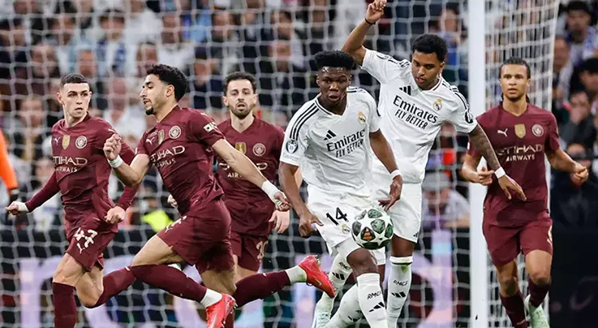 Real Madrid Manchester City Şampiyonlar Ligi