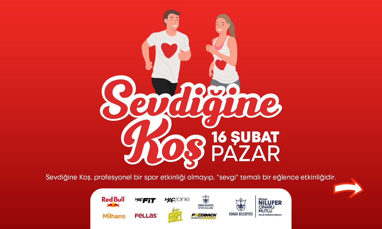 Sevdiğine Koş koşusu