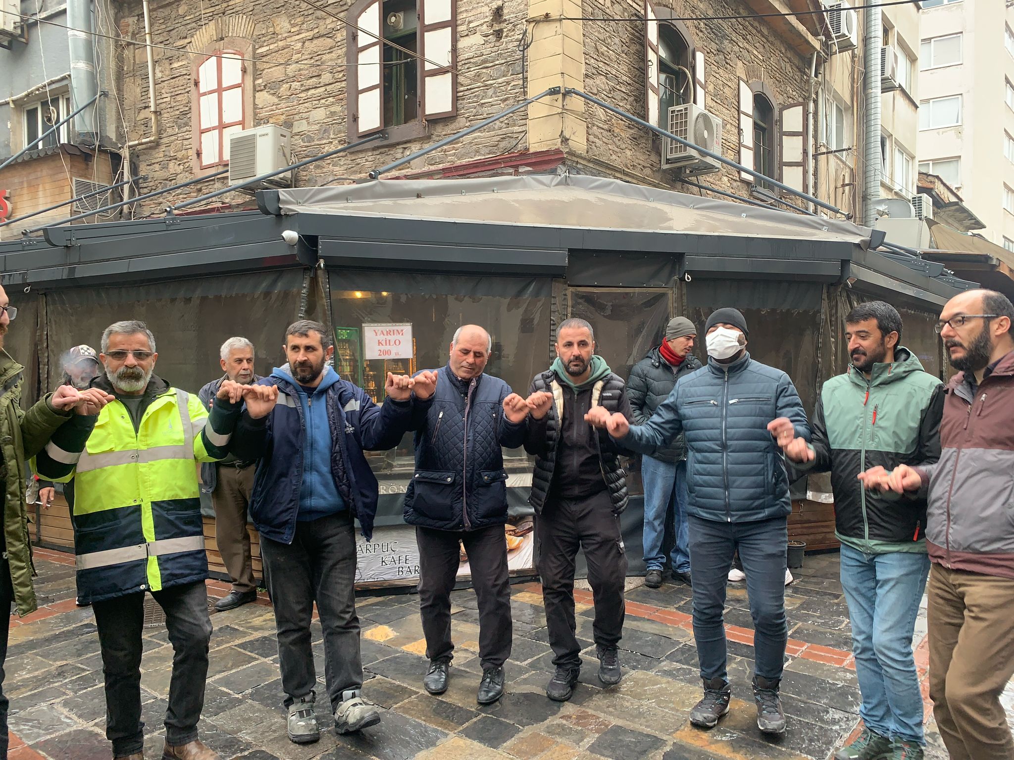 Taşeronların Eylemi Sona Erdi (1)