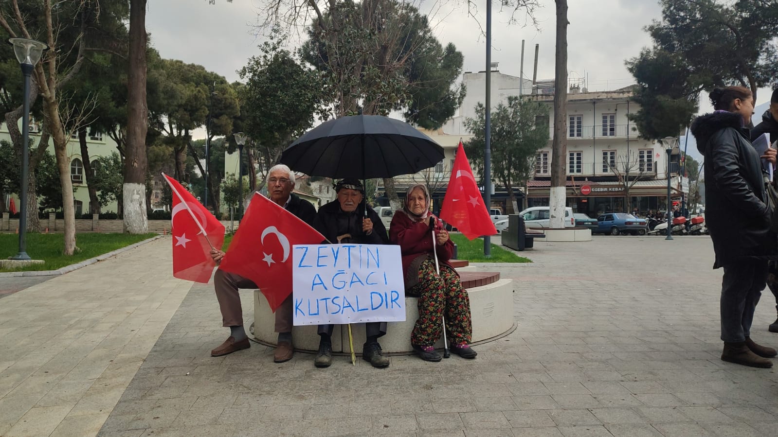 Tire Köylüleri Basın Açıklaması