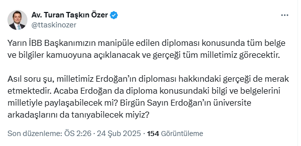 Turan Taşkın Özer