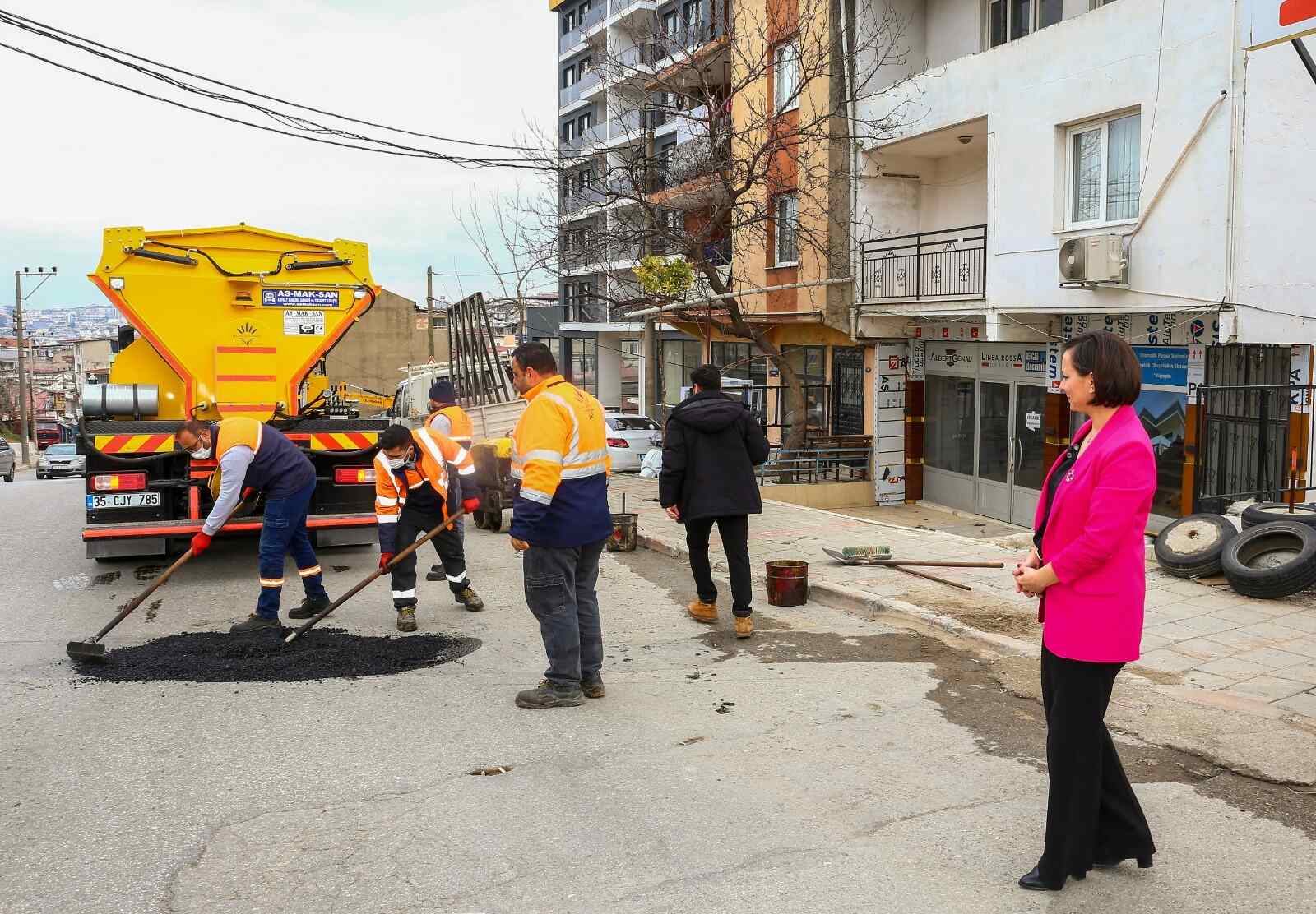 asfalt serim işlemi