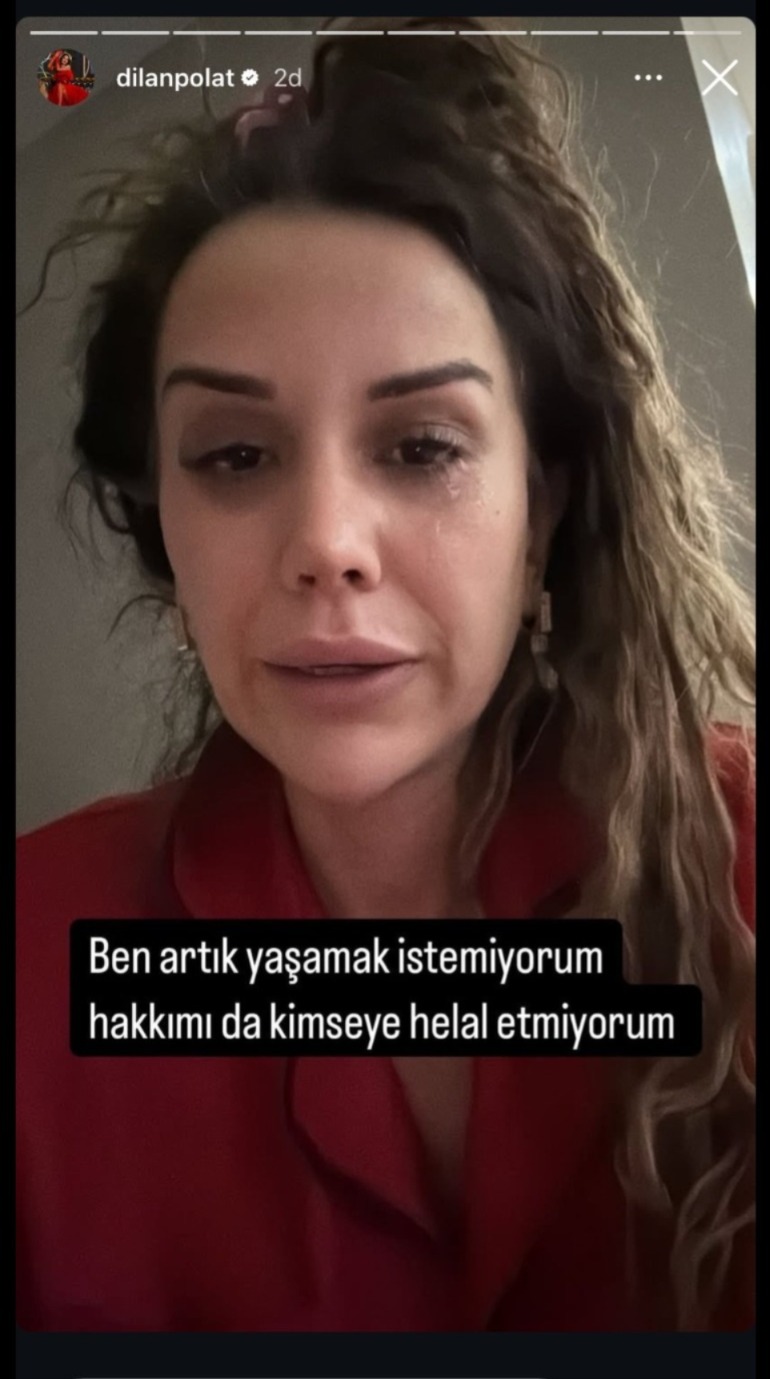 Ben artık yaşamak istemiyorum demişti