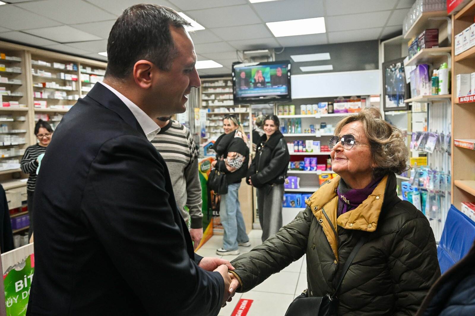 Bornova esnaf ziyareti