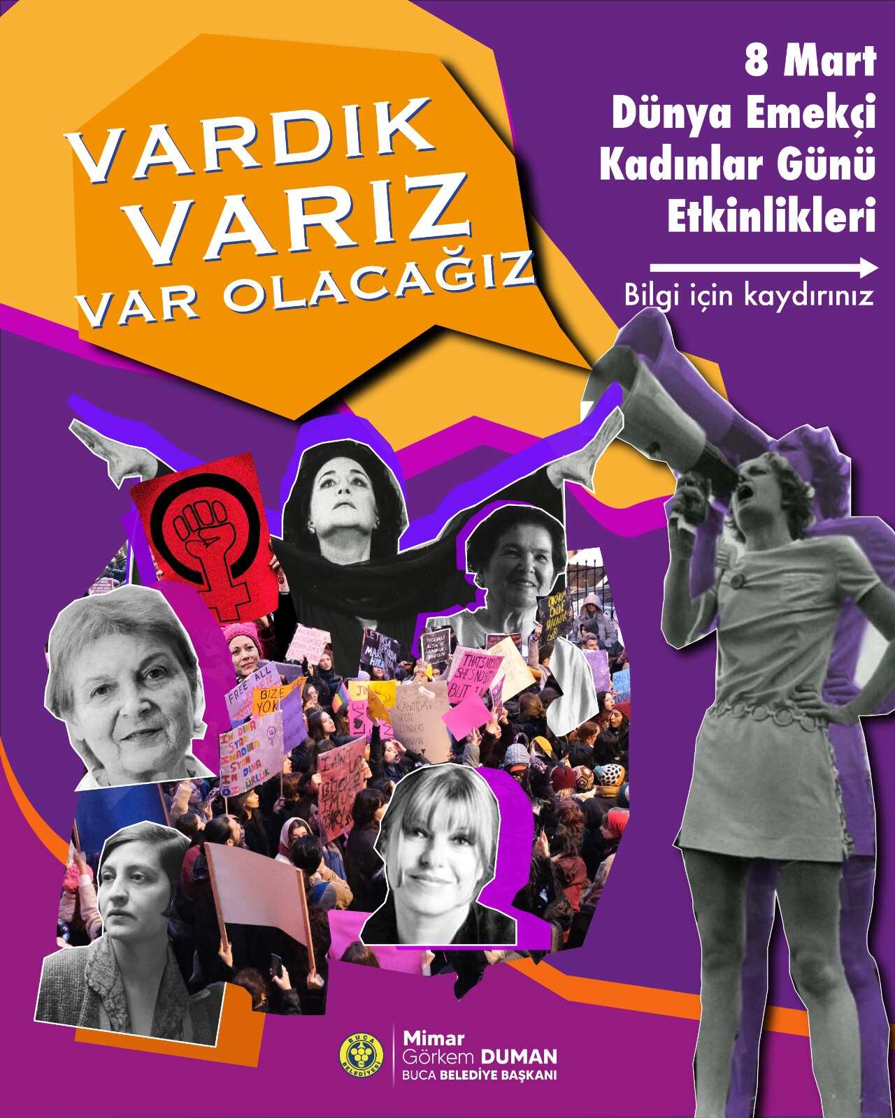 Buca 8 mart etkinlikleri