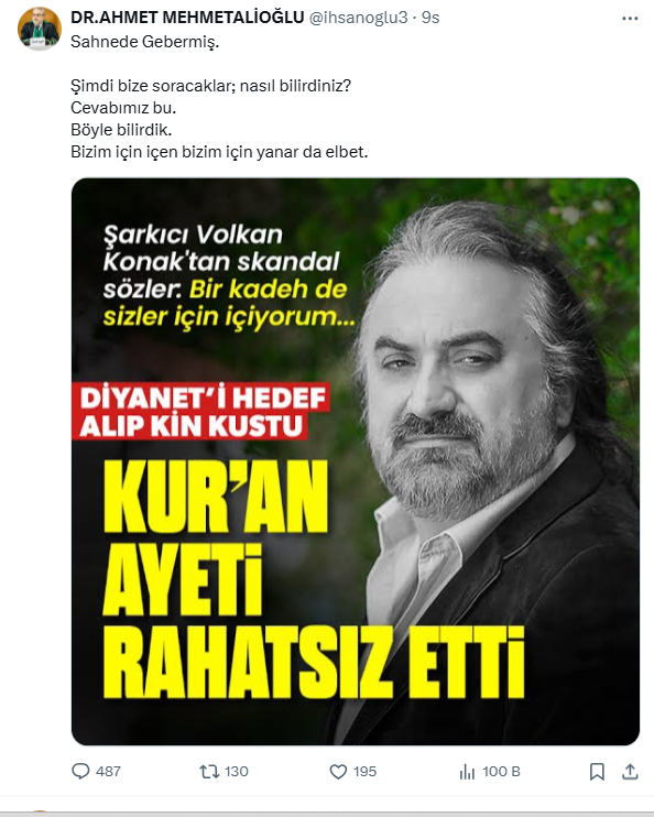 Çatalca Müftüsünden Skandal Paylaşım