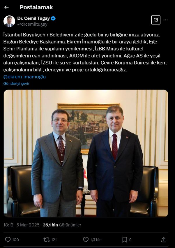 Cemil Tugay X Hesabı