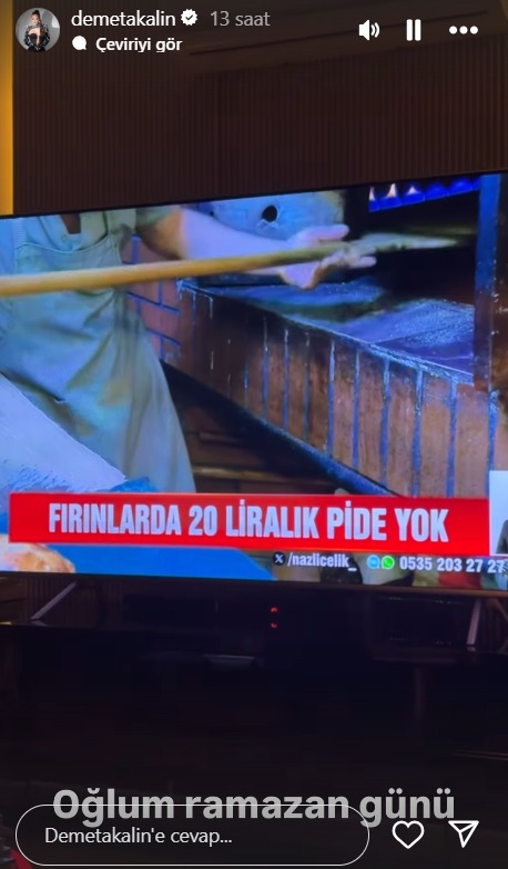 "Oğlum Ramazan günü!"