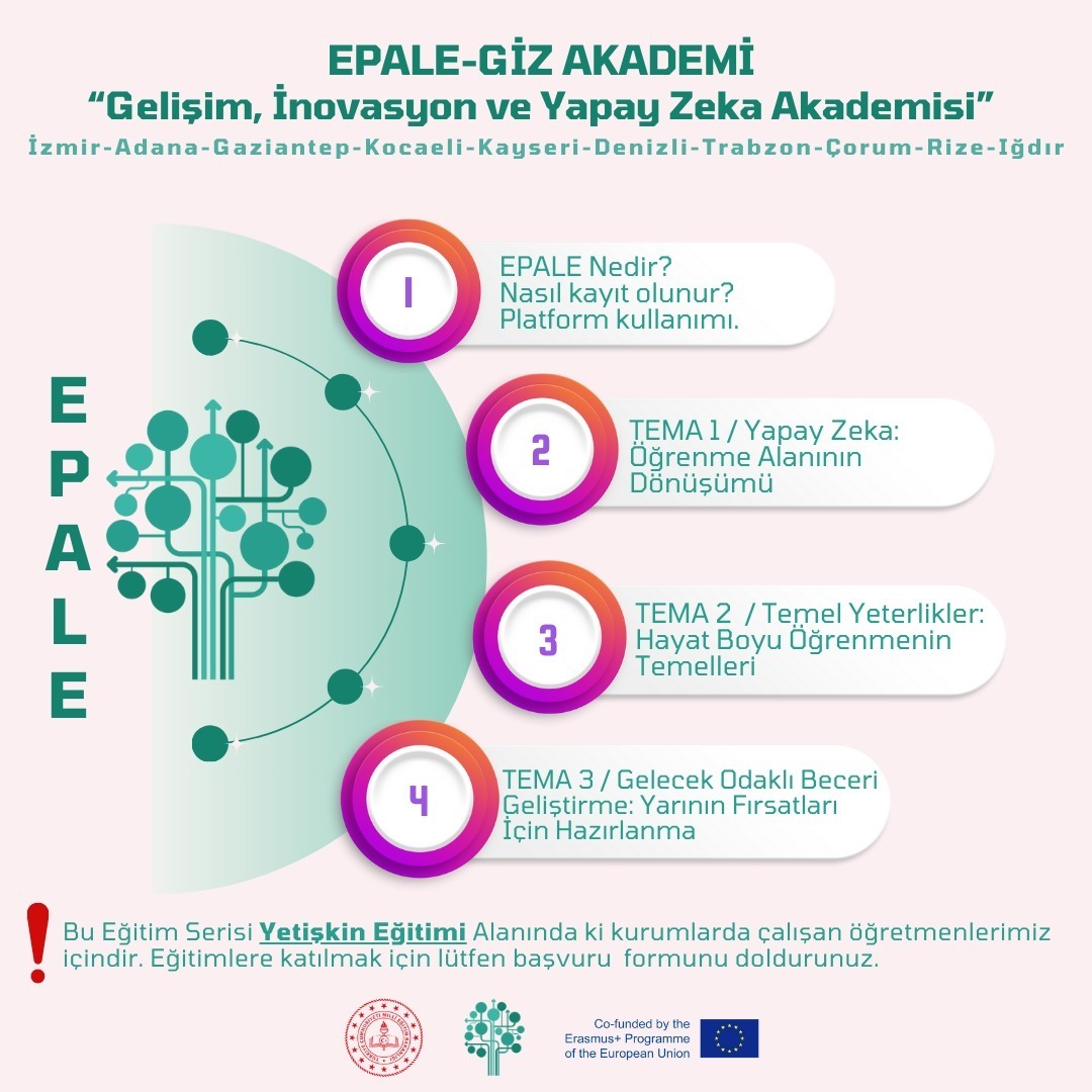 Öğretmenlere özel çevrimiçi eğitimler