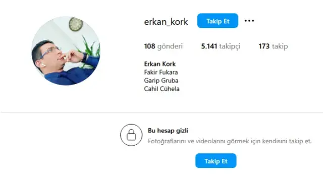 Erkan Kork Ig Hesabı