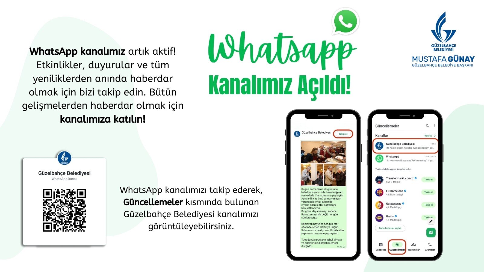 Güzelbahçe WhatsApp Kanalı