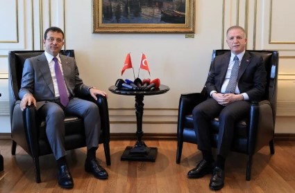 Ekrem İmamoğlu ve Davut Gül