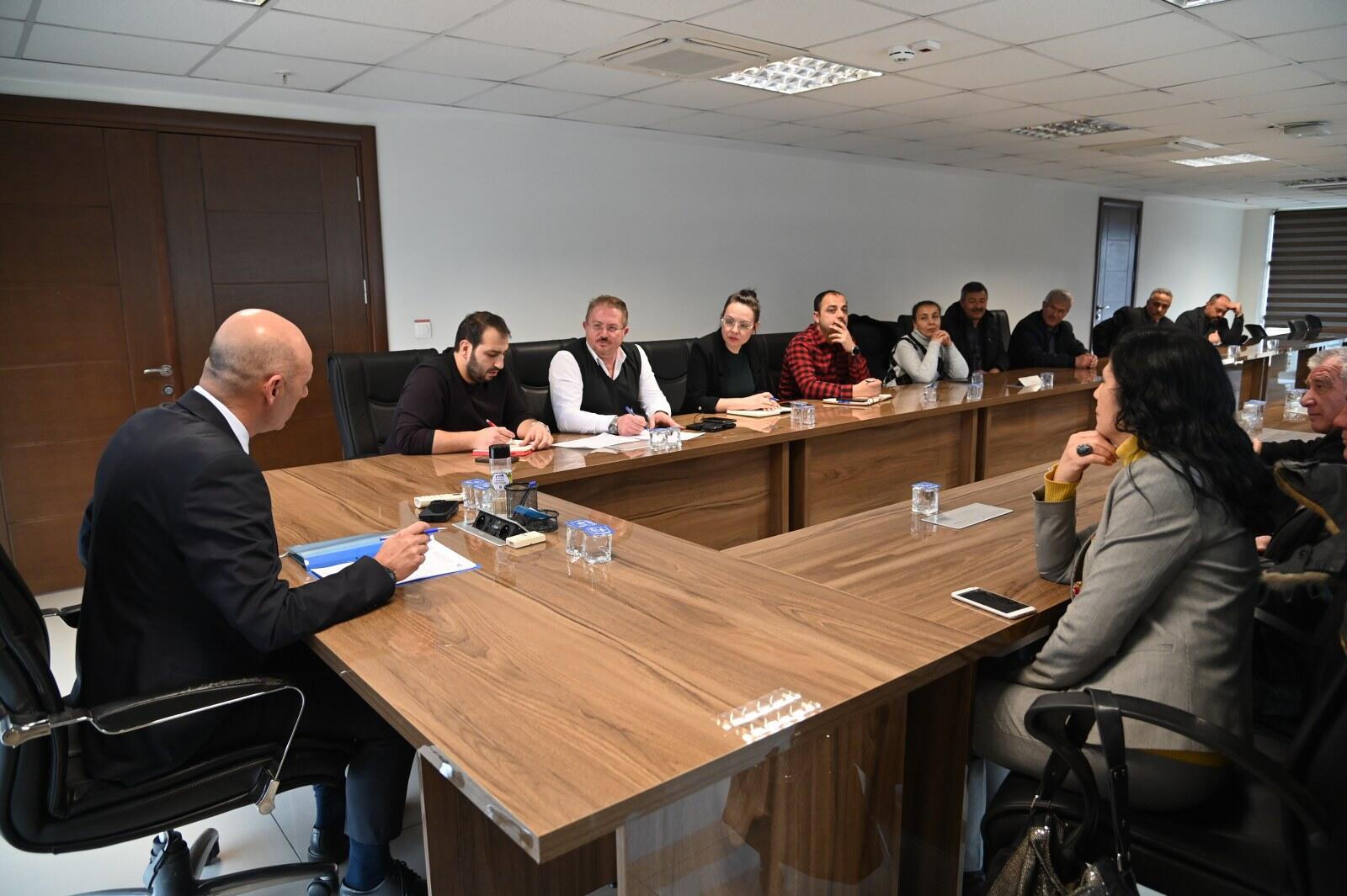 MASKİ Genel Müdürlüğü toplantı salonu