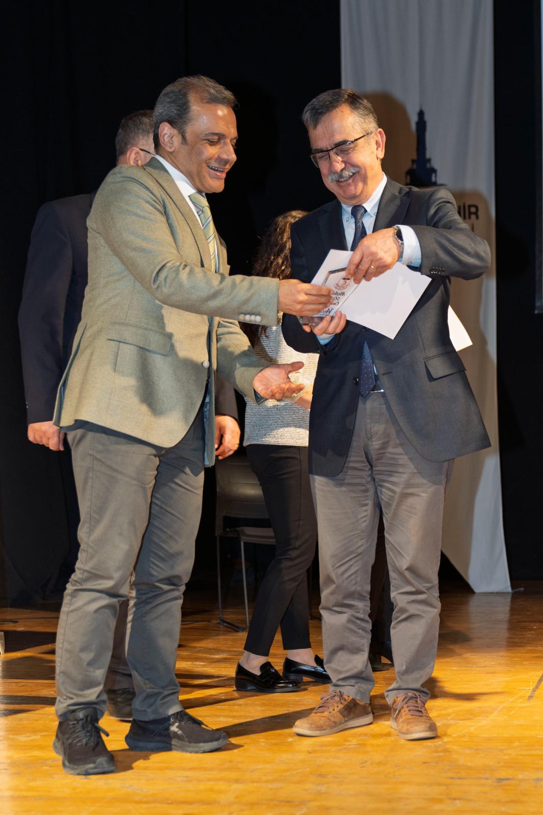 meslekte 50.yıl ödül töreni