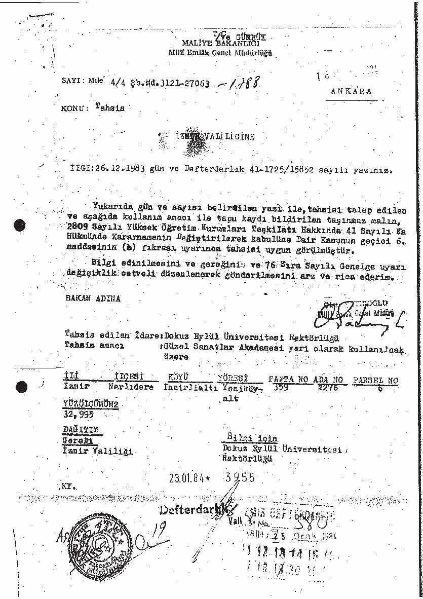 Milli Emlak Müdürlüğü