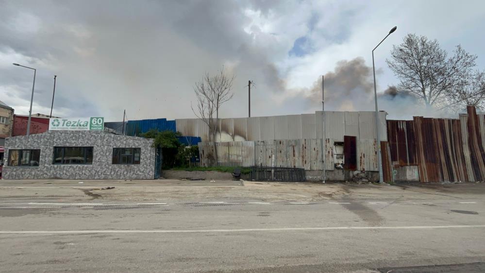 Osmangazigeri Dönüşüm Tesisinde Yangın