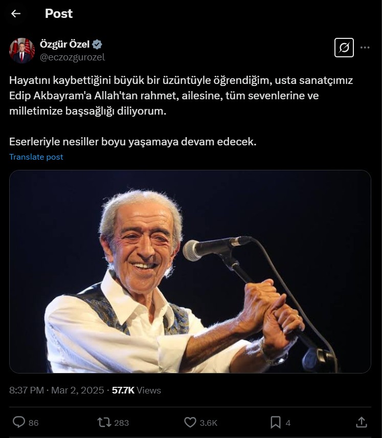 Özgür Özel X Hesabı