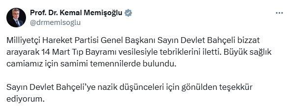 Sağlık Bakanı Paylaşım