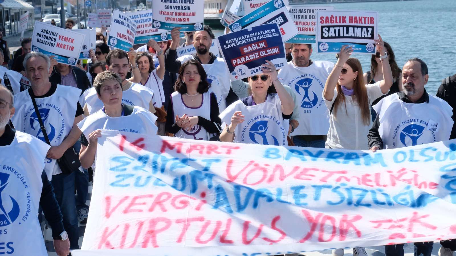 sağlık emekçileri