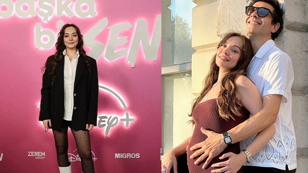 Hamilelik sonrası galada görüntülendi