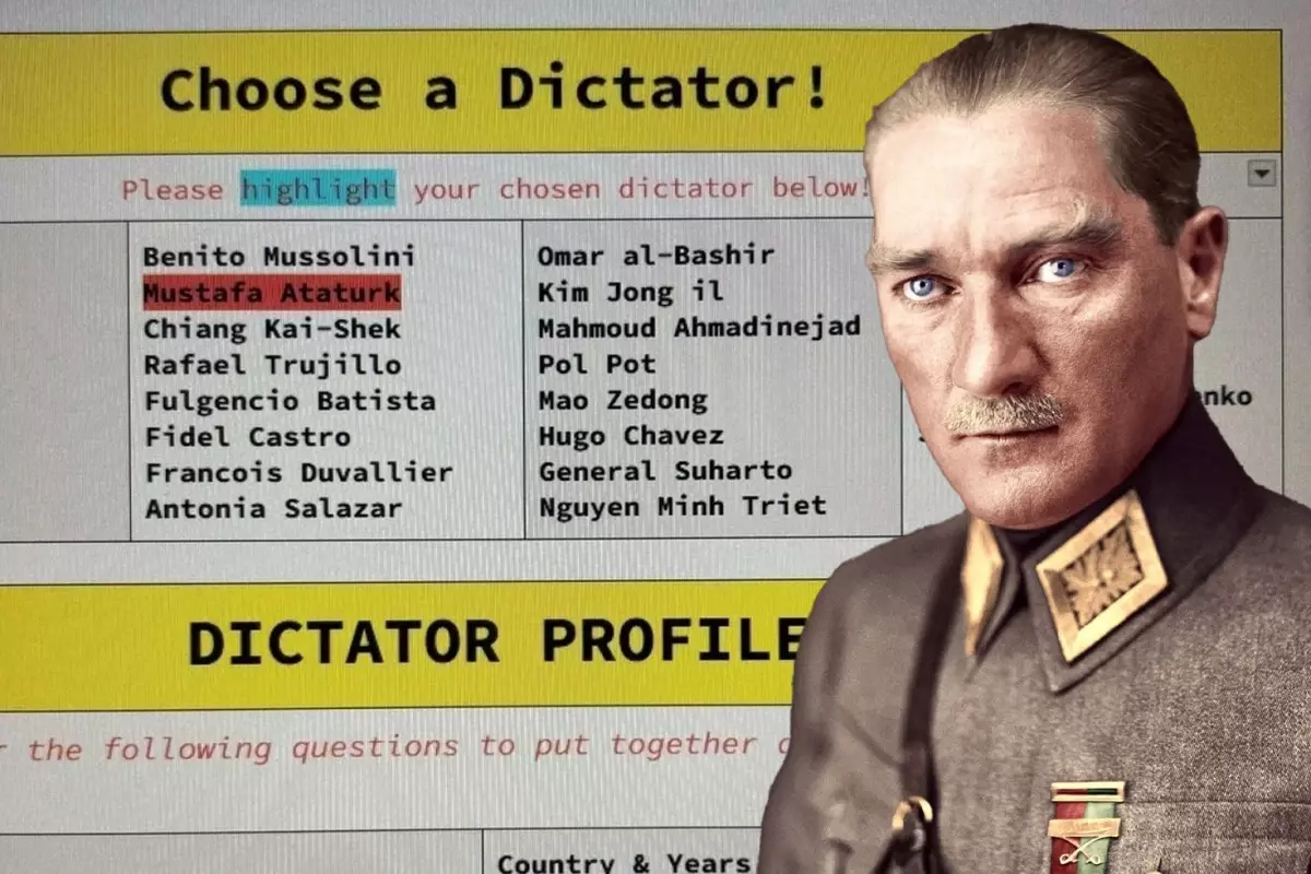 Atatürk'ü 'Diktatörler Listesinde' Gösterdiler!