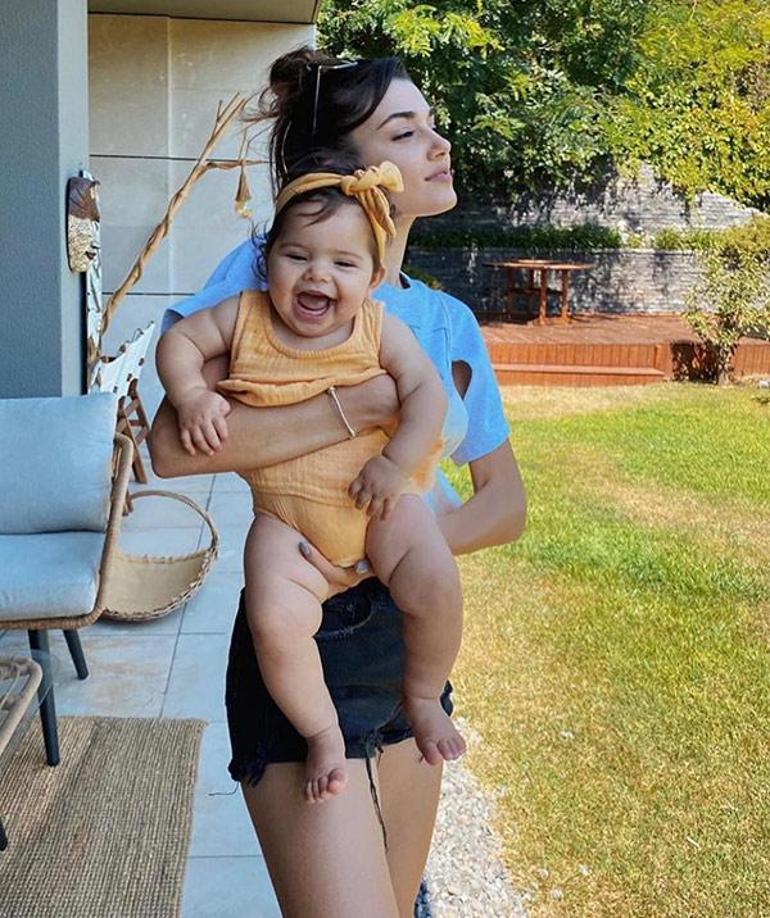 Hande Erçel: “Mavi ile kalpten bağım var”