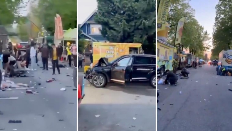 Kanada'da dehşet anları