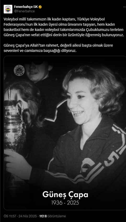 Fenerbahçe Güneş Çapa