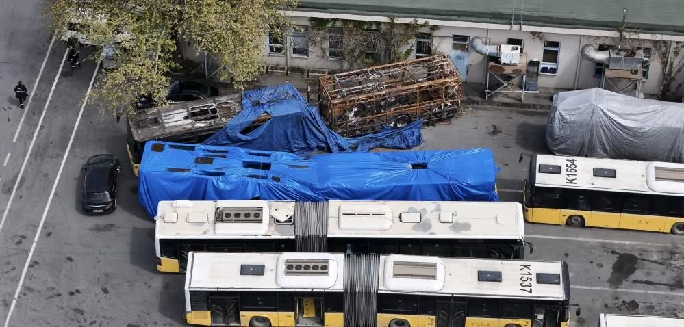 Iett Otobüs Yanma Görüntüleri