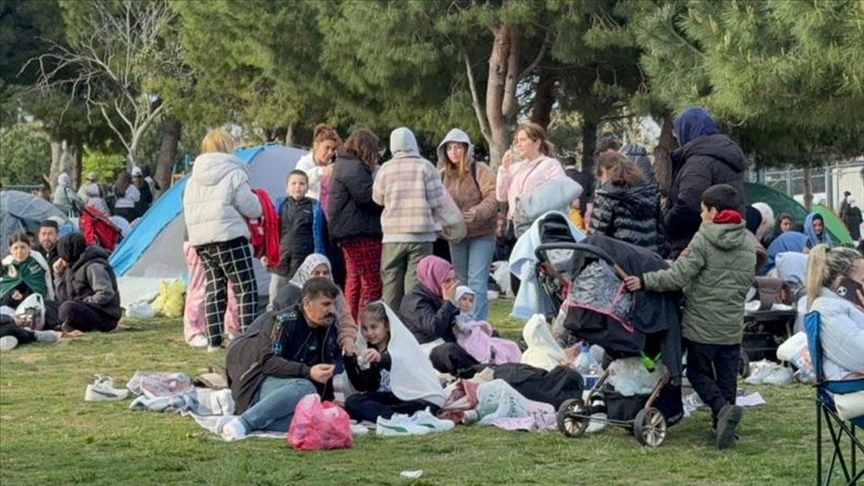 Deprem sonrası panik
