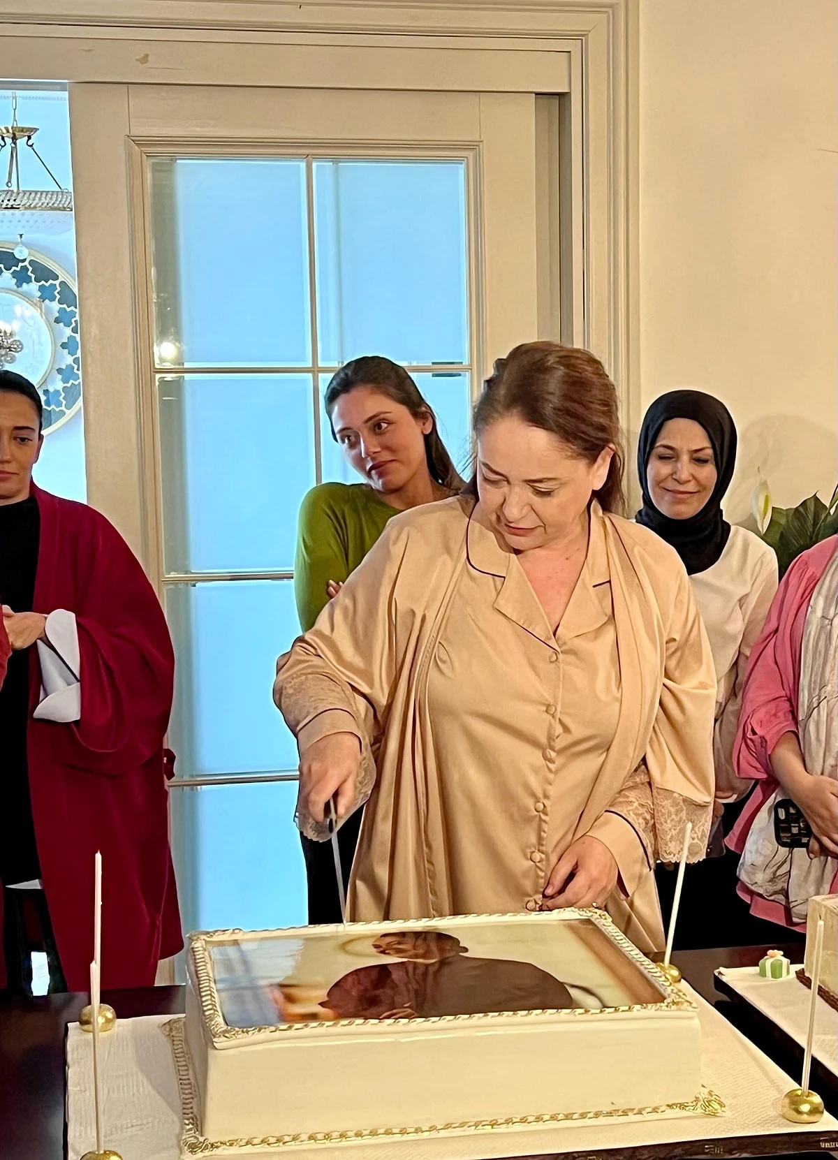 Kızılcık Şerbeti Pembe Pasta 1