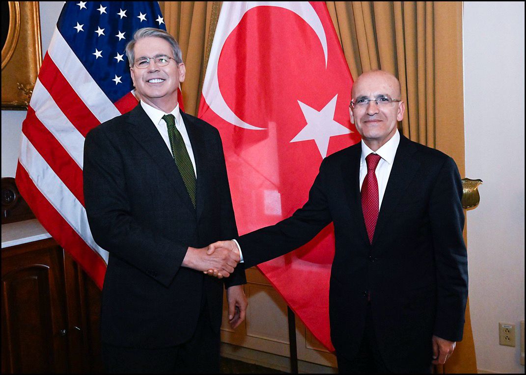 Mehmet Şimşek Bessent'le görüştü