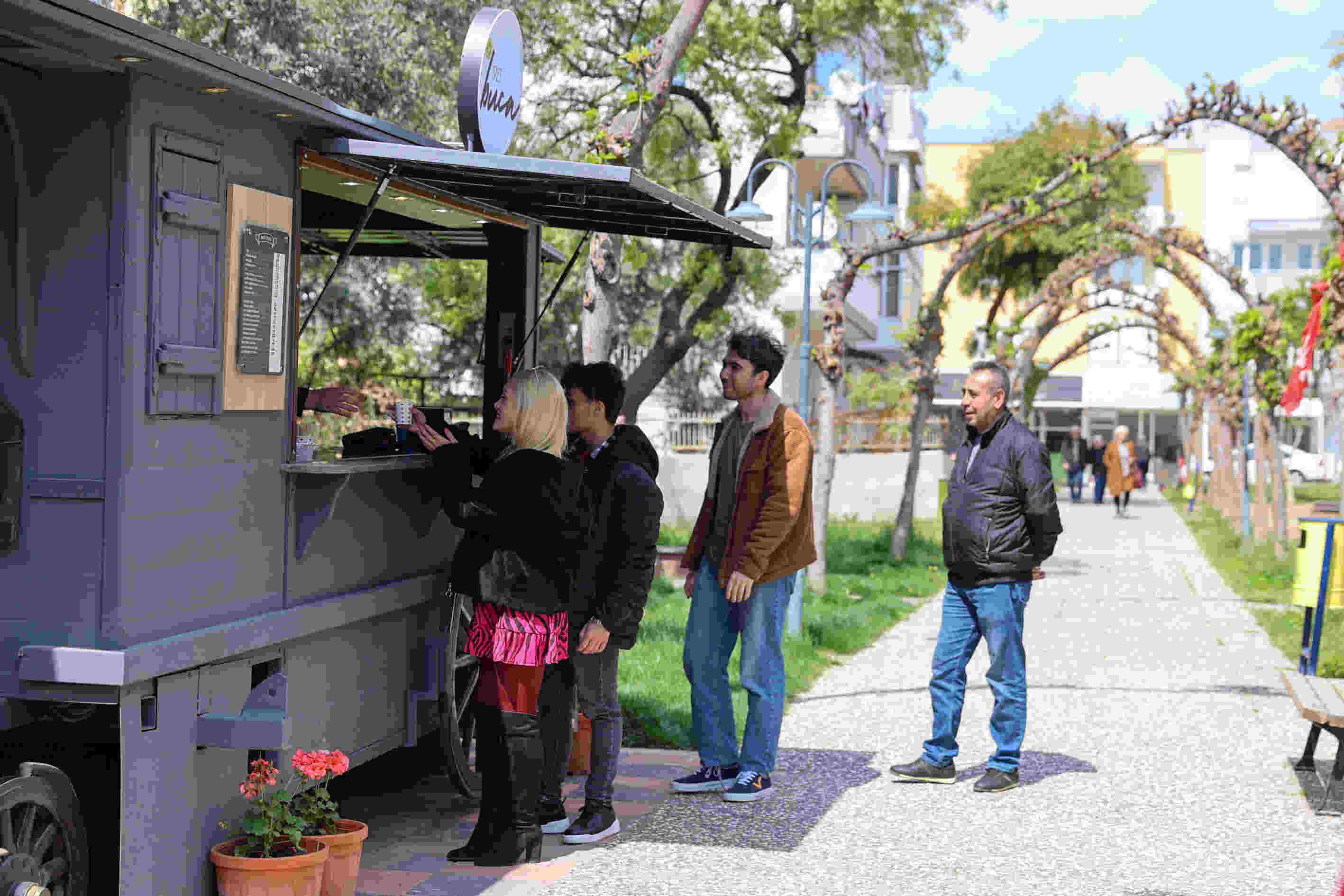mobil kiosk kafe