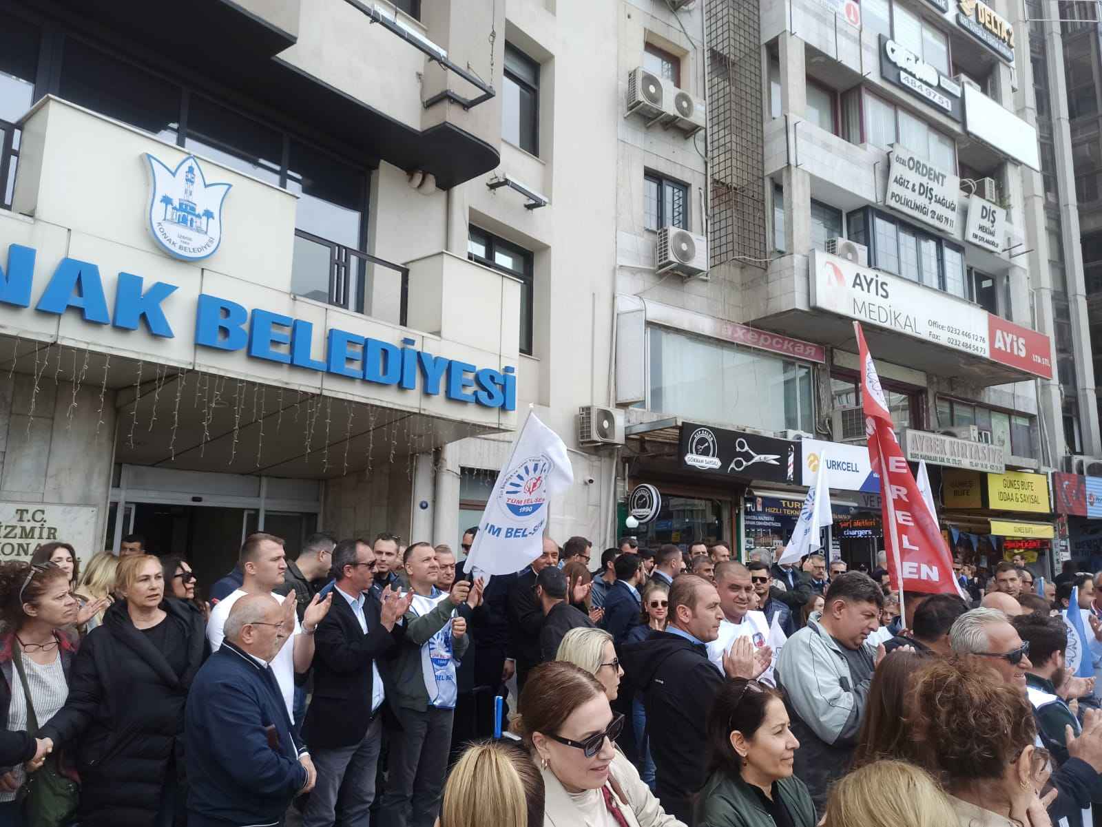 Tüm Bel Sen Konak Basın Açıklaması (1)