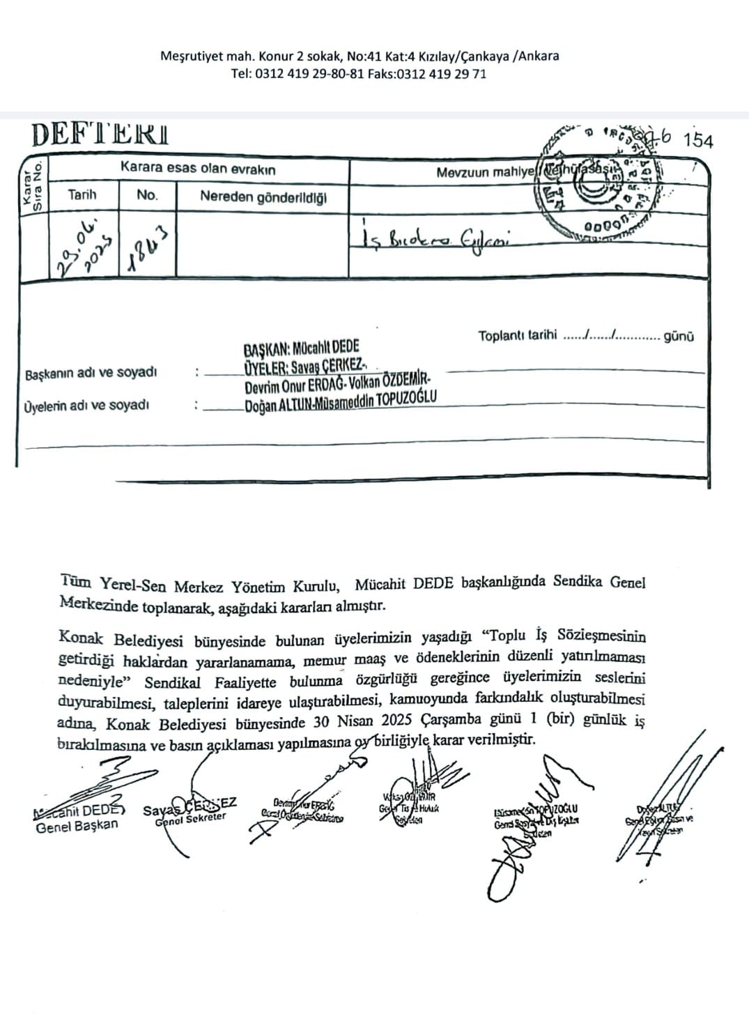 Tüm Yerel Sen