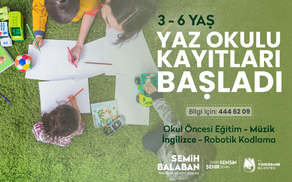 Yunusemre Belediyesi Yaz Okulu