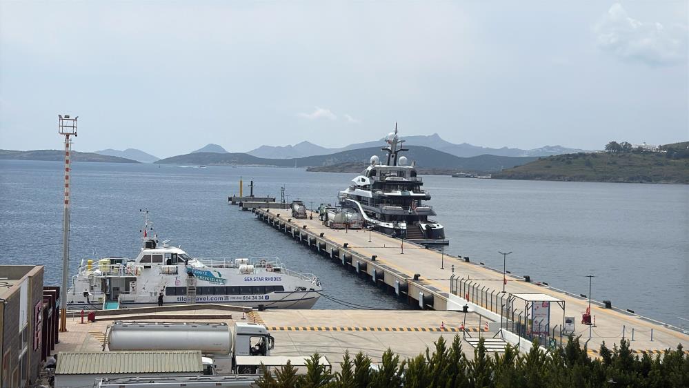 Yüzen Saraybodrum’da