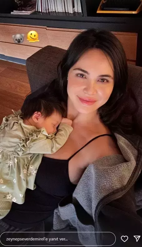 “Mucize” eşliğinde paylaştı