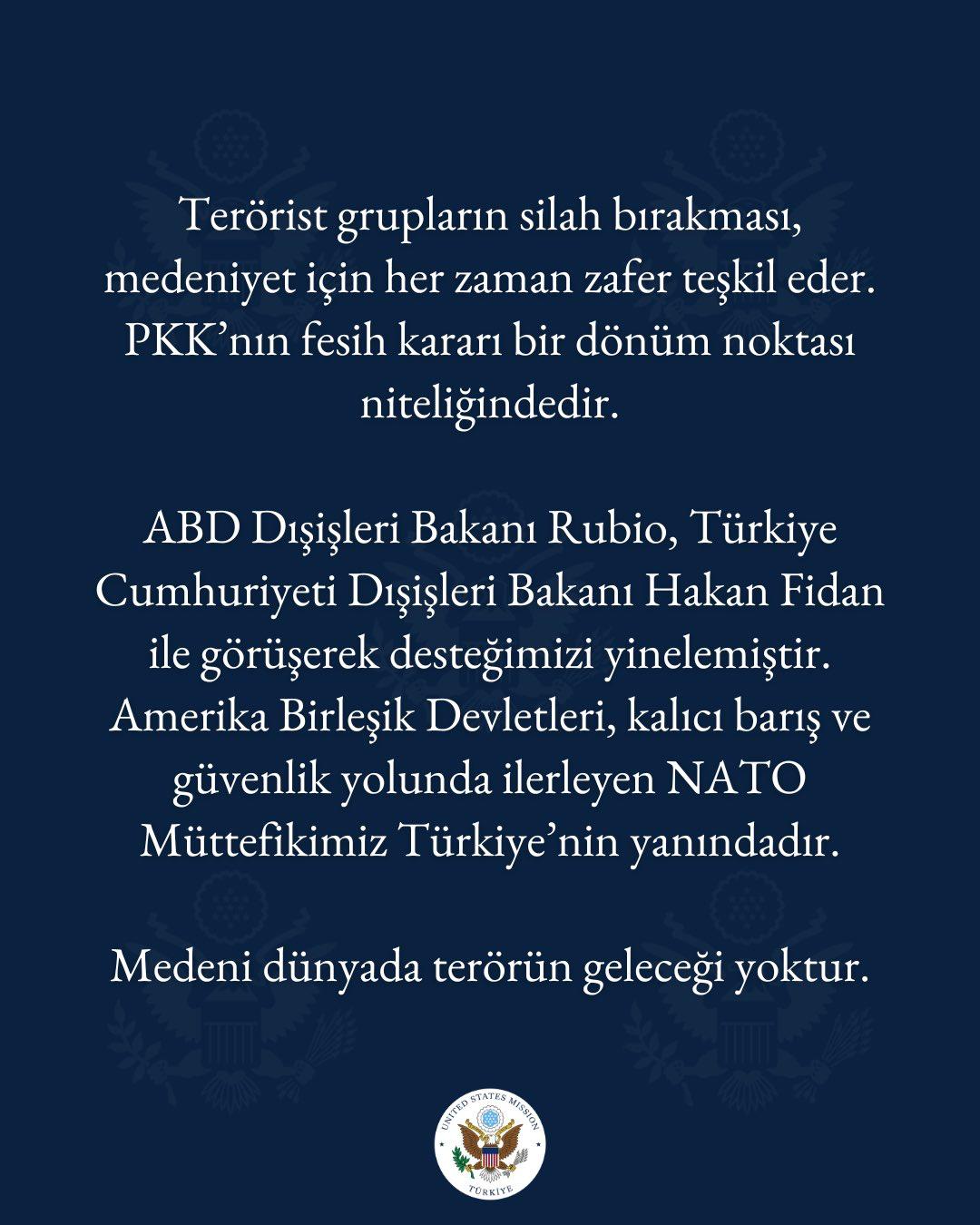 Abd Ankara Büyükelçiliği Paylaşım
