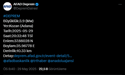 Adana Kozan Deprem-1