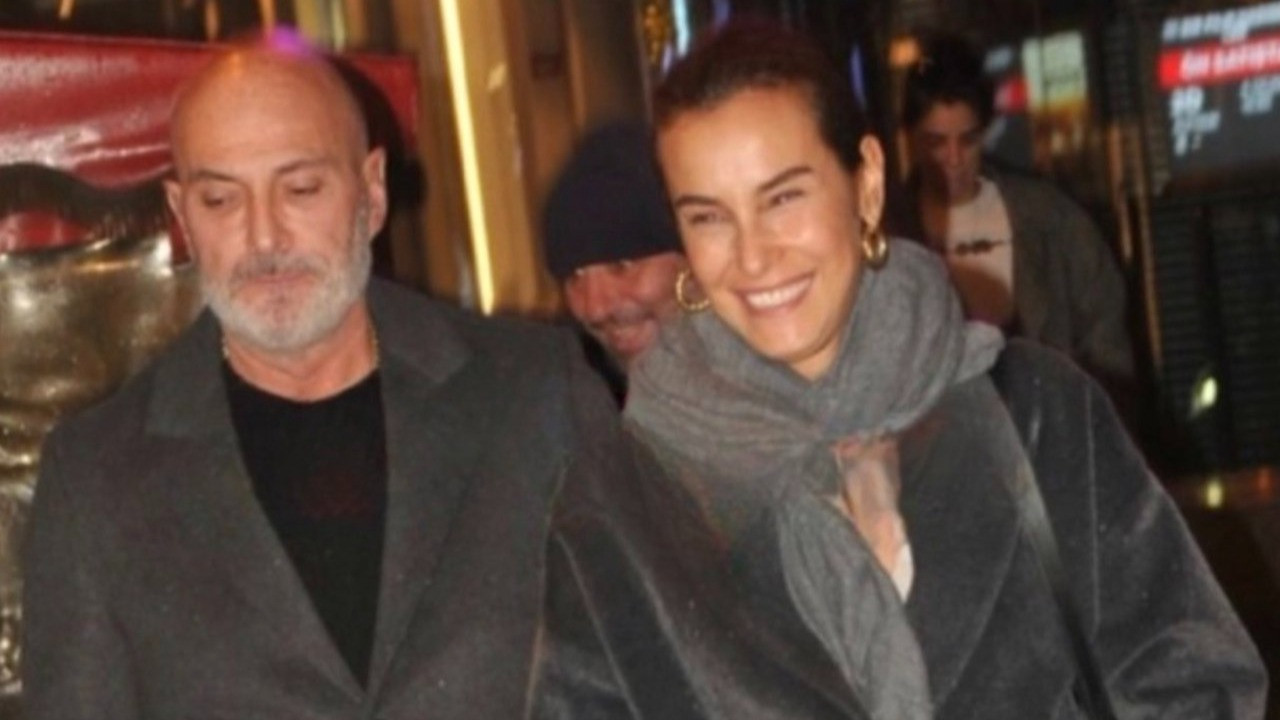 Arzum Onan, iş insanı Orkan Özkan ile birlikte